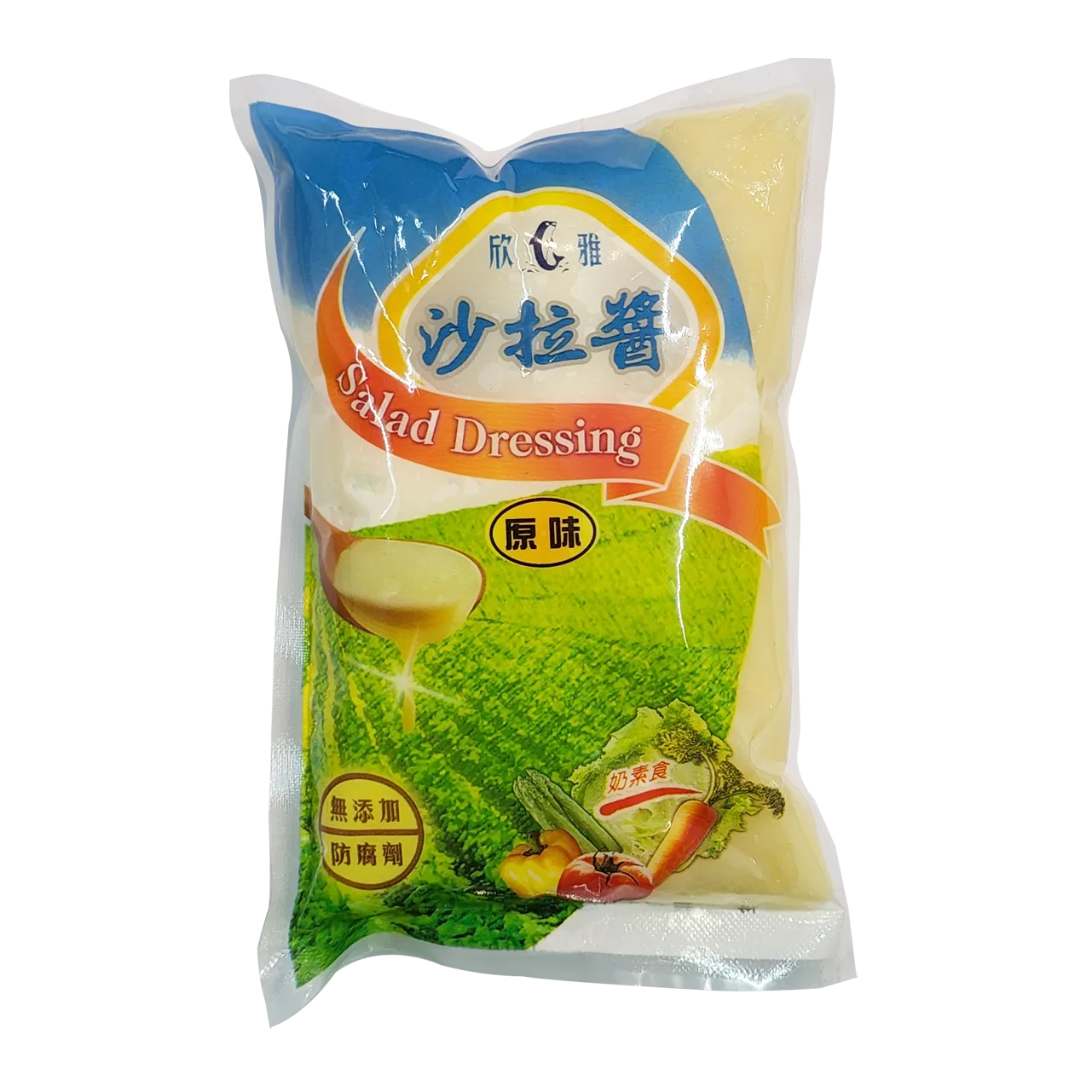 欣雅原味沙拉醬(奶素)200g